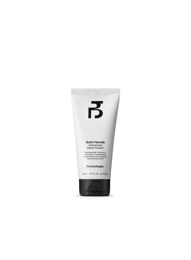 Bodyologist Soft Hands Advanced Hand Cream 60ml - Image 1